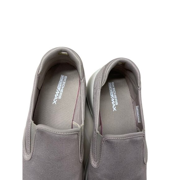 Skechers Go Walk Yoga Max Taupe Color Sneakers Women’s Size 9 - Picture 5 of 7